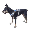 Adjustable Nylon Dog Harness with Reflective Vest: Comfortable & Secure Fit  ourlum.com   