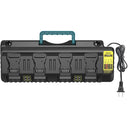 Rapid 4-Port DCB104 Charger for Dewalt Lithium Batteries