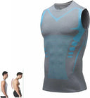 Men's Ionic Shaping Vest Ice-Silk Slimming Body Shaper Top