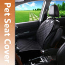 Dog Car Front Seat Cover Waterproof Non-Slip for Pets