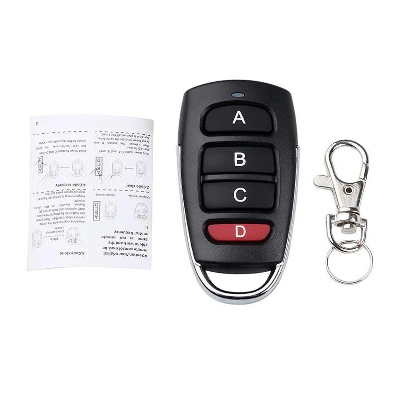 Garage Door Remote Duplicator: Convenient Copying, Long Range  ourlum.com ABCD type 433MHz CHINA 