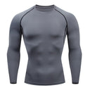 High-Performance Men's Compression MMA Fitness T-Shirt