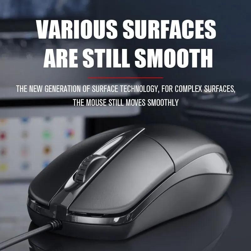 Optical Gaming Mouse: Enhanced Precision & Ergonomic Design for PC & Laptop  ourlum.com   