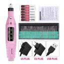 Portable Professional Electric Nail Drill Machine Set