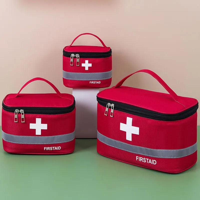 Outdoor First Aid Kit Organizer: Compact Rescue Bag & Medicine Storage  ourlum.com   