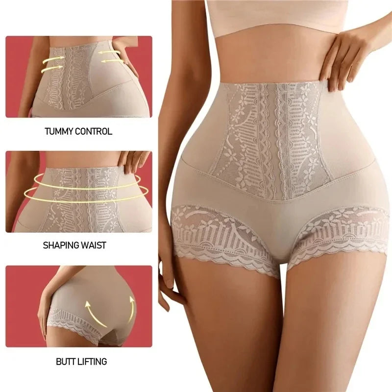 High Waist Butt Lifter Shapewear Shorts for Postpartum Tummy Control & Comfort