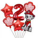 Paw Patrol Dog Balloon Set Chase Skye Marshall Birthday Fun