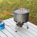 Ultralight 2L Aluminum Camping Pot for Hiking and Picnics