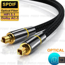 Optic Audio Cable: High-Quality Fiber Soundbar Connection