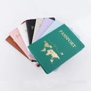 Passport Cover: Elegant World-Themed Travel Holder Gift