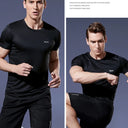 Running Shirts Soccer Shirts Men's Jersey Sportswear Mens Jogging T-Shirts Quick Dry Compression Sport T-Shirt Fitness Gym