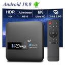 HONGTOP H20PRO Smart TV Box WiFi6 Android 10 6K 4K Media Player