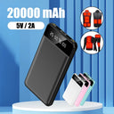 50000mAh Power Bank Large Capacity Portable Digital Display PowerBank Fast Charging Pack Dual USB For Heating Vest Jacket Phone