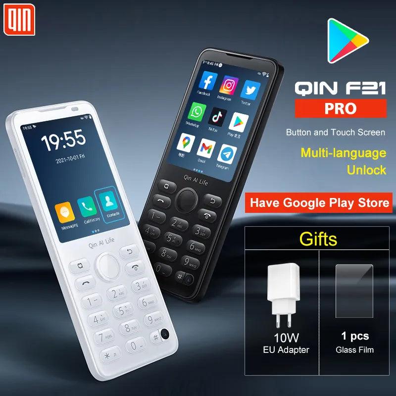 New Qin F21 Pro Smartphone with 2.8" Touch Screen, 3GB/4GB RAM, 32GB/64GB Storage, Bluetooth 5.0, Global Version