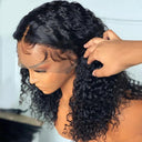 Premium Brazilian Deep Wave Lace Front Wig 12A Remy Hair