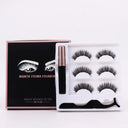 Magnetic Eyelash Kit with Synthetic Lashes for Glam Eyes