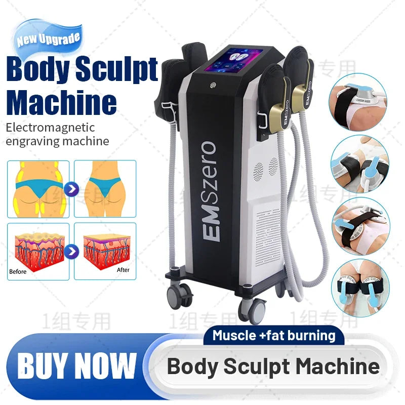 2024 New DLS-EMSlim NEO Nova Power 6500W 200HZ Fat Removal Body Contouring Muscle Stimulation Ems Body Sculpting Machine EMSZERO