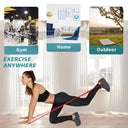 Durable Latex Resistance Band for Strength Training Fitness