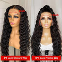 Premium 13x6 HD Lace Frontal Wig Glueless Brazilian Hair