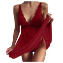 Sensual Lace Nightwear Set Elegant Style for Occasions