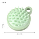 Silicone Shampoo Massage Comb Household Dandruff Removal ItchingRelieving Hair Brushes Bath Shower Brush Salon Hairdressing Tool  ourlum.com green  