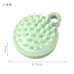 Silicone Scalp Massage Comb: Luxurious Dandruff & Itch Relief Brush