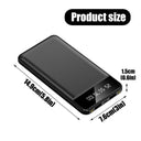 50000mAh Power Bank Large Capacity Portable Digital Display PowerBank Fast Charging Pack Dual USB For Heating Vest Jacket Phone