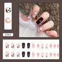 Chic Holiday Pink French Press-On Nails Set 24 Designs