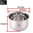 Thickened 304 Stainless Steel Rice Cooker Inner Bowl Redmond RMC-M224S RMC-M90