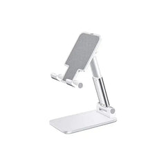 Universal Adjustable Phone and Tablet Stand for Desk - Versatile Desktop Holder