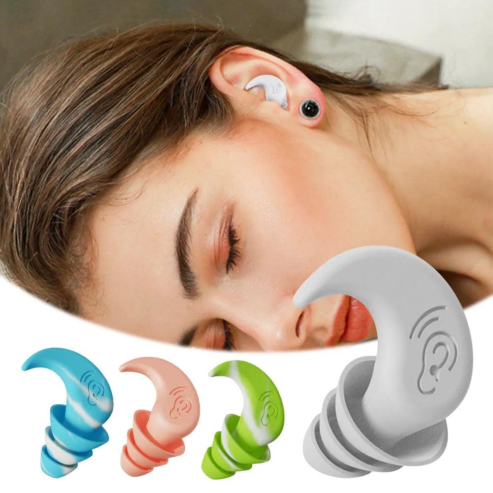 SwimPro Silicone Earplugs: Premium Noise Cancelling Waterproof Plugs  ourlum.com   