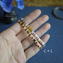 Add Several Miyuki Miyuki Tila Imitating Stone Colorful Bracelet