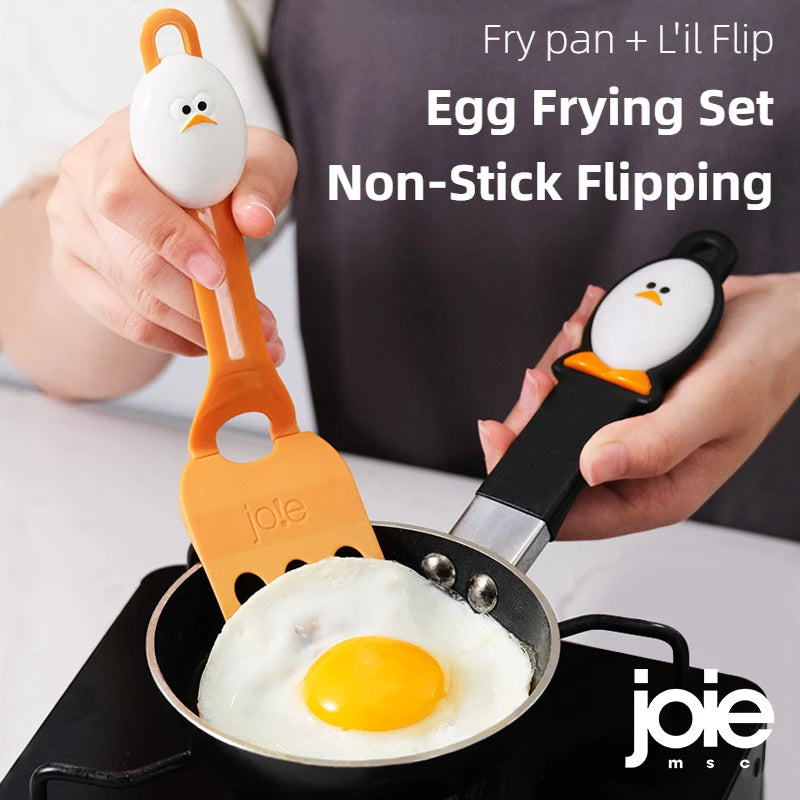 Joie Eggy Mini Stainless Steel Non-Stick Frying Pan for Eggs and Dumplings - Versatile Kitchen Cookware