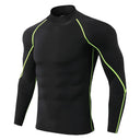 Men's Long Sleeve Compression Gym T-Shirt Quick Dry Top