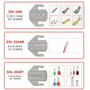 Electrician Crimping Tool Set Pressed Pliers Terminals Clamp