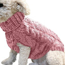 Warm & Stylish Turtleneck Sweater for Small Dogs & Cats