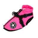 Winter Waterproof Dog Jacket for Small Breeds: Stylish & Warm Coat  ourlum.com Pink S 