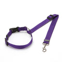 Adjustable Nylon Dog Harness & Car Seat Belt Set: Enhance Safety & Comfort  ourlum.com CWQY-11-Purple  