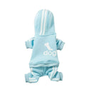 French Bulldog Puppy Jumpsuit: Stylish and Cozy Clothing for Small Dogs  ourlum.com Light Blue XS 