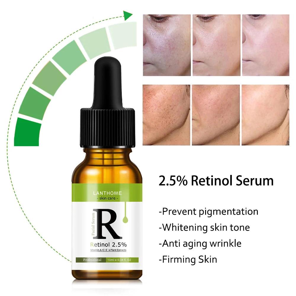 Youthful Radiance Skin Renewal Serum with Retinol and Vitamin C  ourlum.com   