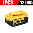 High Capacity 12000mAh DCB200 Battery for Dewalt Tools