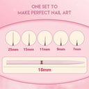 Nail Art Brush Set: Precision Detailing & Delicate Patterns