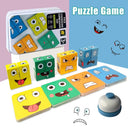 Kids Expression Puzzle Building Blocks Toy: Enhance Cognitive Skills & Logic  ourlum.com   