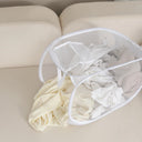 Mesh Laundry Basket Organizer for Clothes Storage and Travel