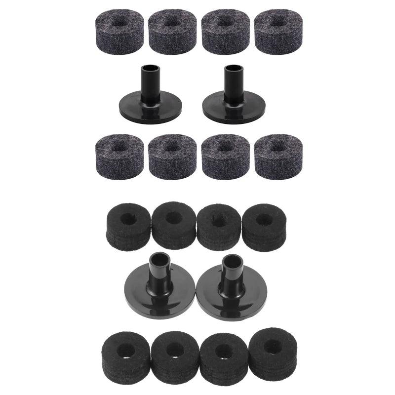 8 Pcs Cymbal Stand Felt Washer Plastic Drum Long Cymbal Sleeves Drum  Cymbal Support Musical Instruments Accessory