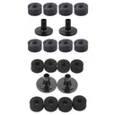 8 Pcs Cymbal Stand Felt Washer Plastic Drum Cymbal Sleeves