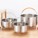 Stainless Steel Steamer Basket for Rice and Vegetables Cooking