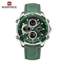 NAVIFORCE Stylish LED Military Watch for Men Elegant Timepiece