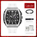 Colevkie 2024 New Barrel-Shaped Men's Mechanical Watch