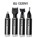 4-in-1 Rechargeable Nose Hair & Beard Trimmer: Versatile Grooming Tool  ourlum.com EU Standard (220V)  